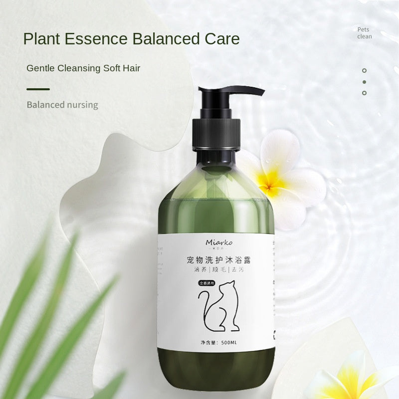 Pet Shampoo 500ml Cat Deodorizing and Scented Bath Products Dog Cleaning Supplies